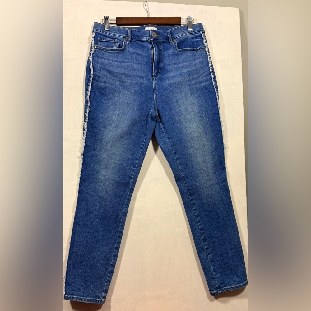 LOFT Size 10 Women's Deep Blue Skinny Jeans